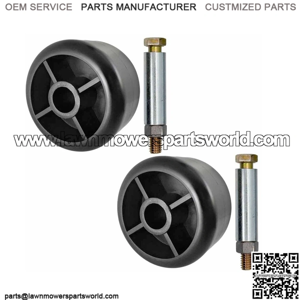 Deck Roller Kit with Hardware ?C Compatible with Grasshopper Mowers ?C Replaces 426122, 902284, 243365 (2-Pack)