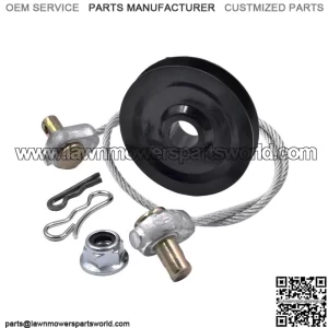 Deck Lift Pulley and Cable Kit ?C Fits Cub Cadet SLTX1050, SLTX1054, and SLTX Series Tractors