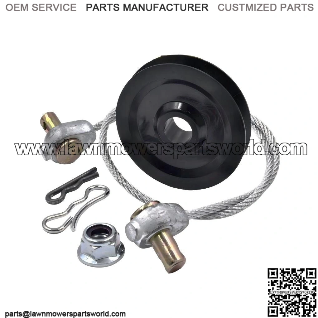 Deck Lift Pulley and Cable Kit ?C Fits Cub Cadet SLTX1050, SLTX1054, and SLTX Series Tractors
