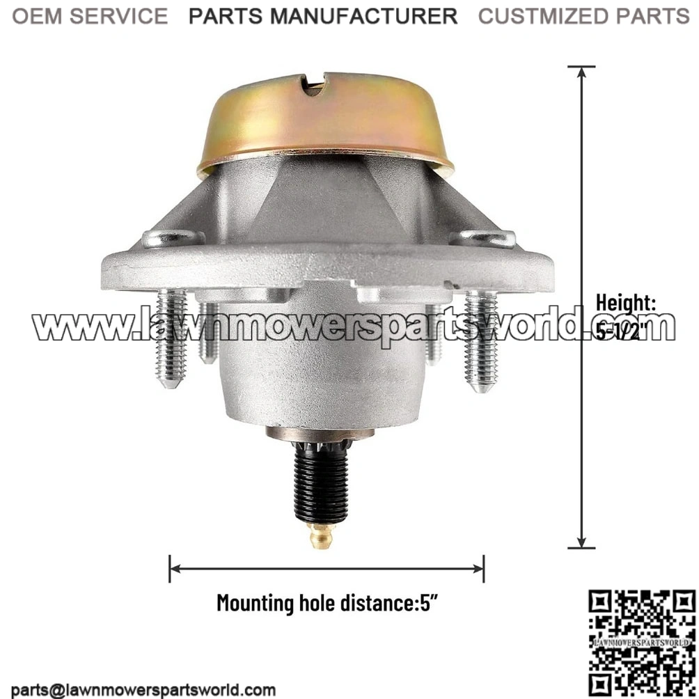 Spindle Assembly ?C Fits John Deere 48", 54", 48C", 54C", 62C" Decks ?C Compatible with LT180, LT190, GX325, GX335, GX345 - Image 2