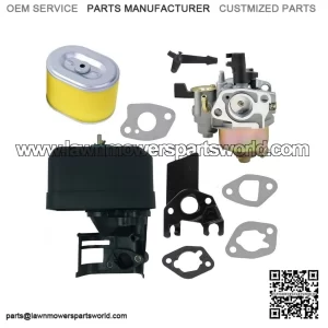Carburetor, Air Box Assembly and Gaskets - Compatible with Honda GX200 6.5HP Engines