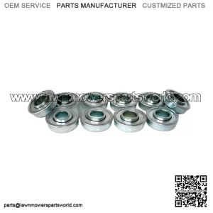 Wheel Bearings 10-Pack, 1-3/8" OD x 5/8" ID for Lawn Mowers & Garden Wagons