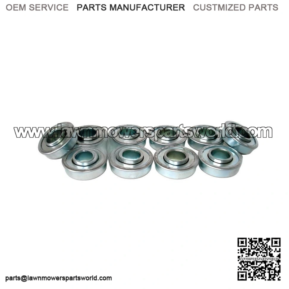 Wheel Bearings 10-Pack, 1-3/8" OD x 5/8" ID for Lawn Mowers & Garden Wagons